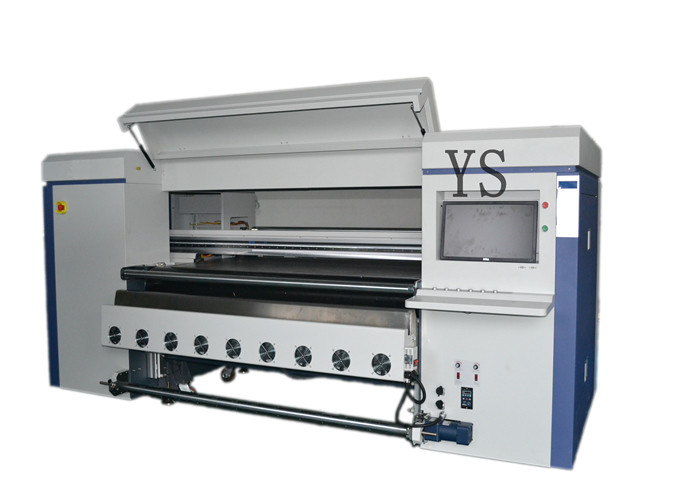 High speed 180m2 / h Inkjet  Digital Textile Printing machine  8 Heads With Belt System
